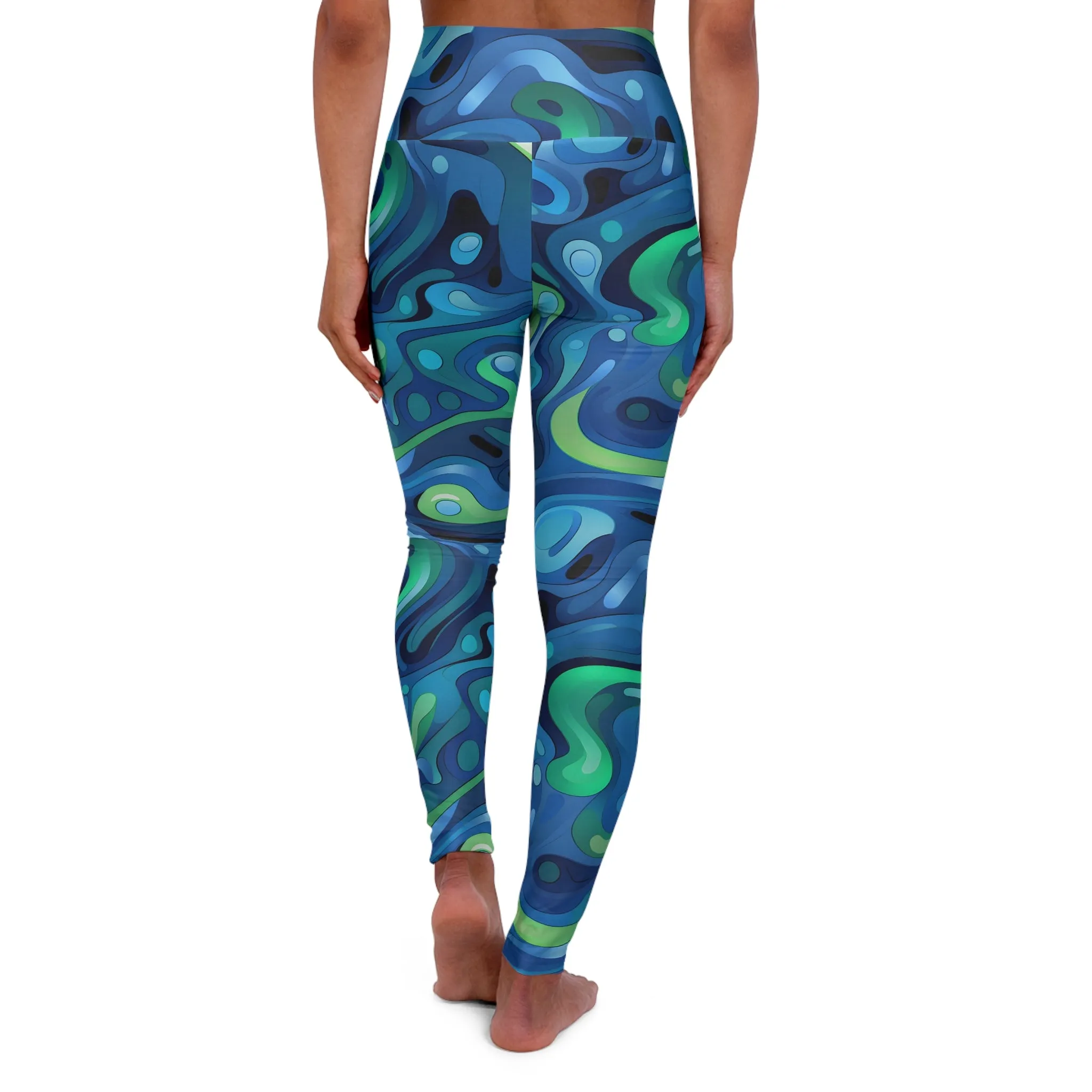 Vibrant High Waisted Yoga Leggings for Active Living