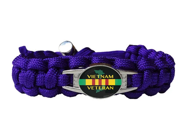 Vietnam Veteran Paracord Bracelet