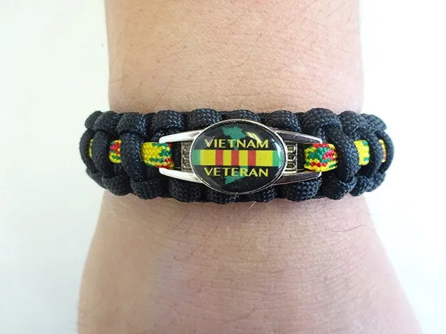 Vietnam Veteran Paracord Bracelet