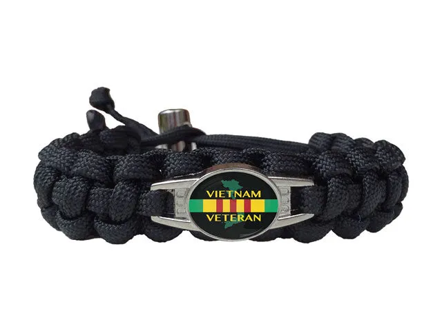 Vietnam Veteran Paracord Bracelet
