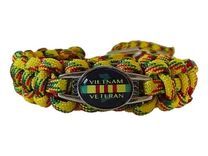 Vietnam Veteran Paracord Bracelet