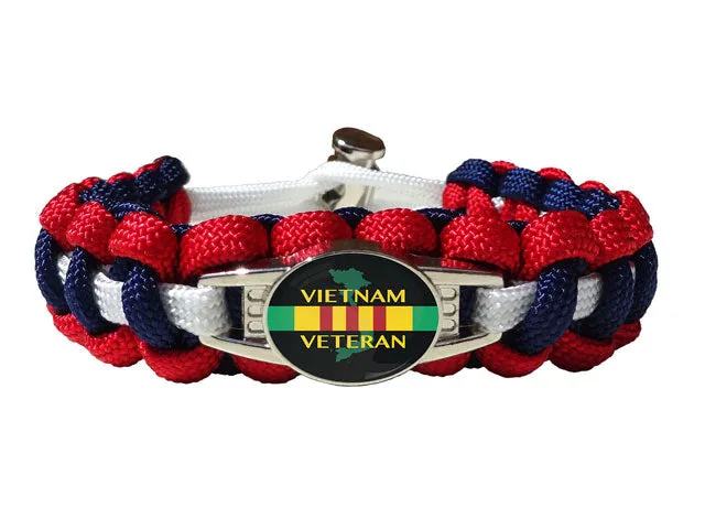 Vietnam Veteran Paracord Bracelet