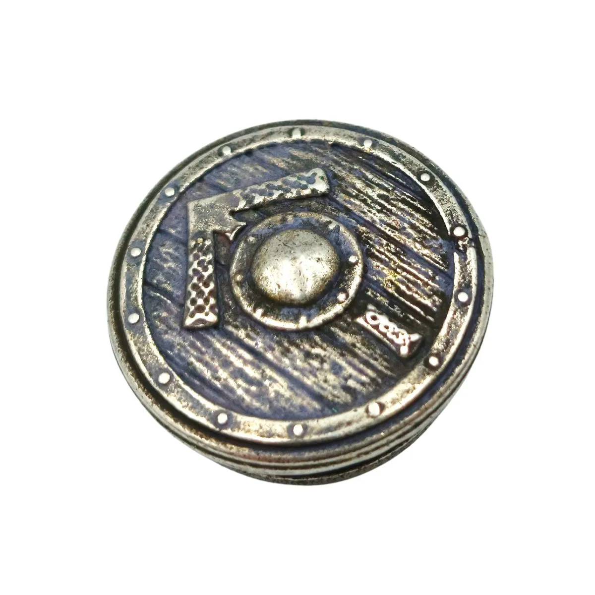 Viking shield paracord bead