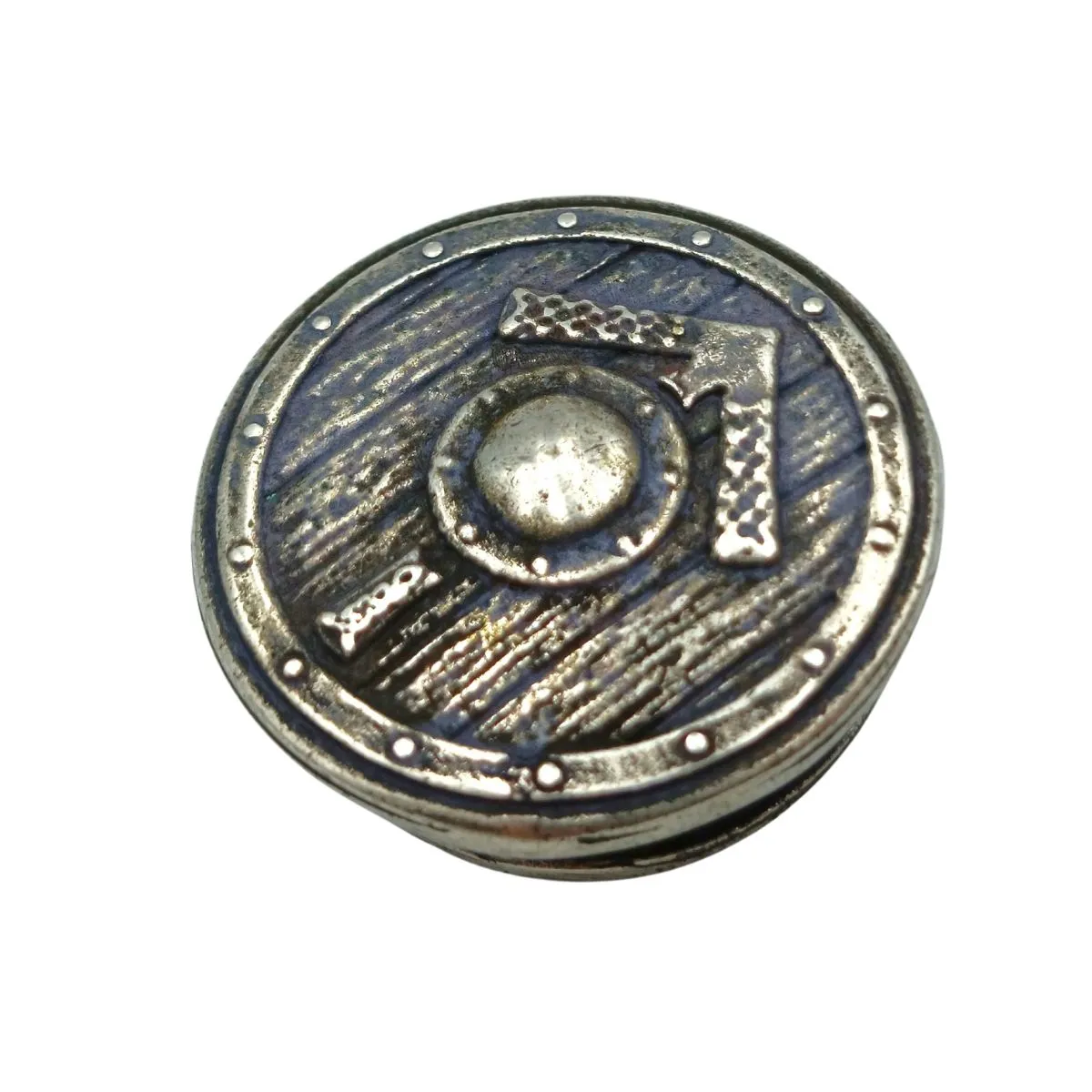 Viking shield paracord bead