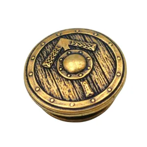 Viking shield paracord bead