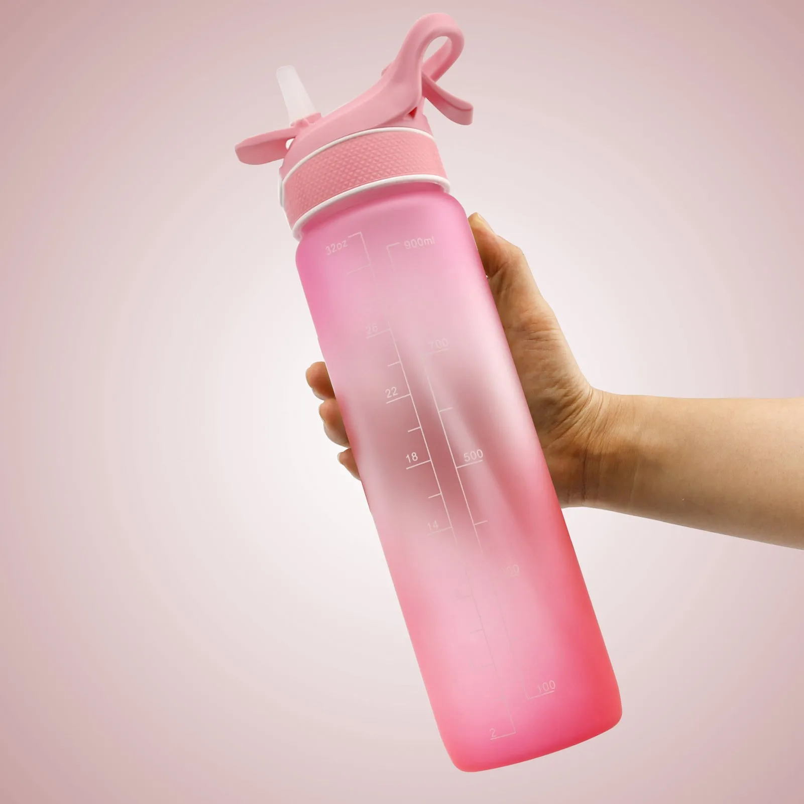 Water Bottle Scrub Bounce Cover Straw
