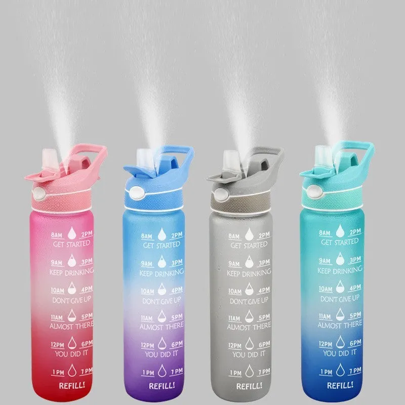 Water Bottle Scrub Bounce Cover Straw