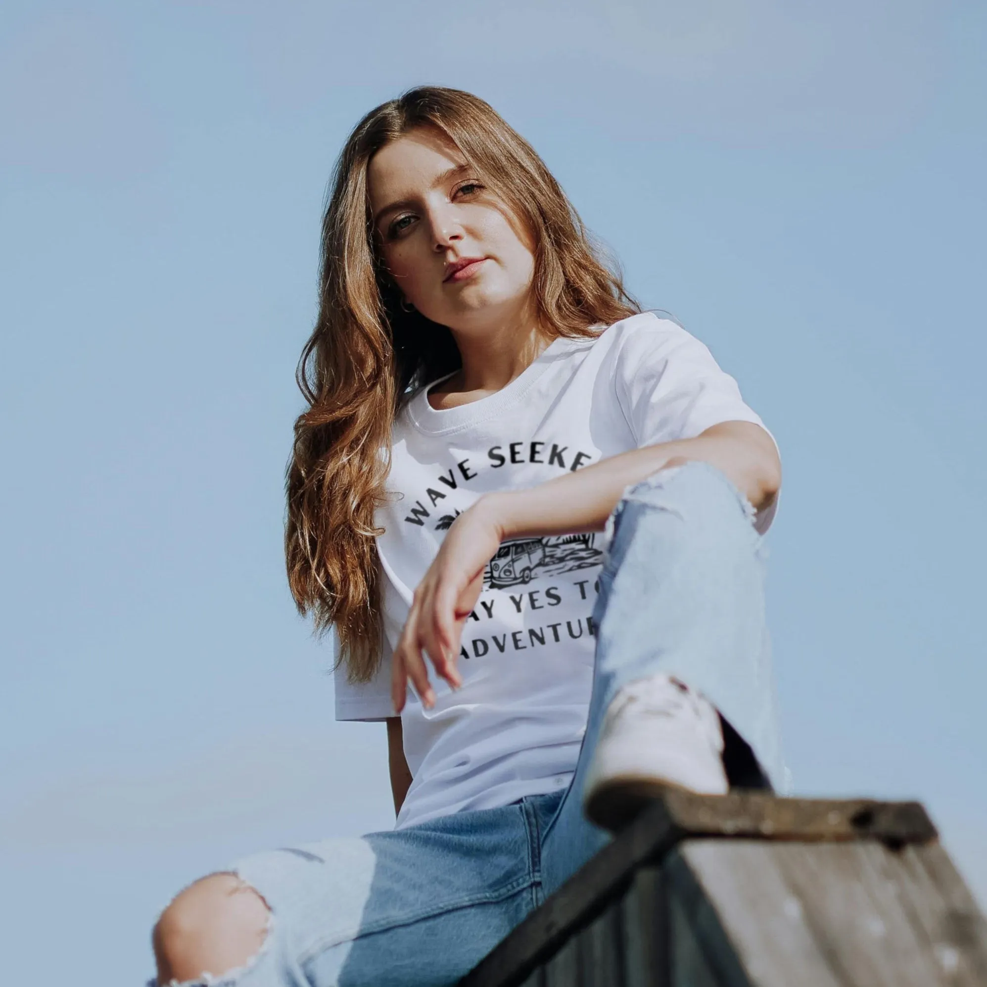 Wave Seeker - Women's dyed heavyweight - Tee