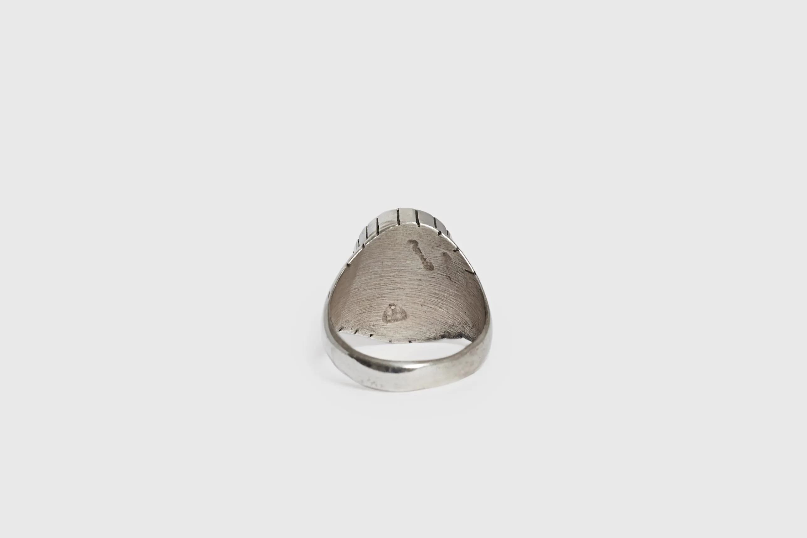 White Buffalo Turquoise Ring