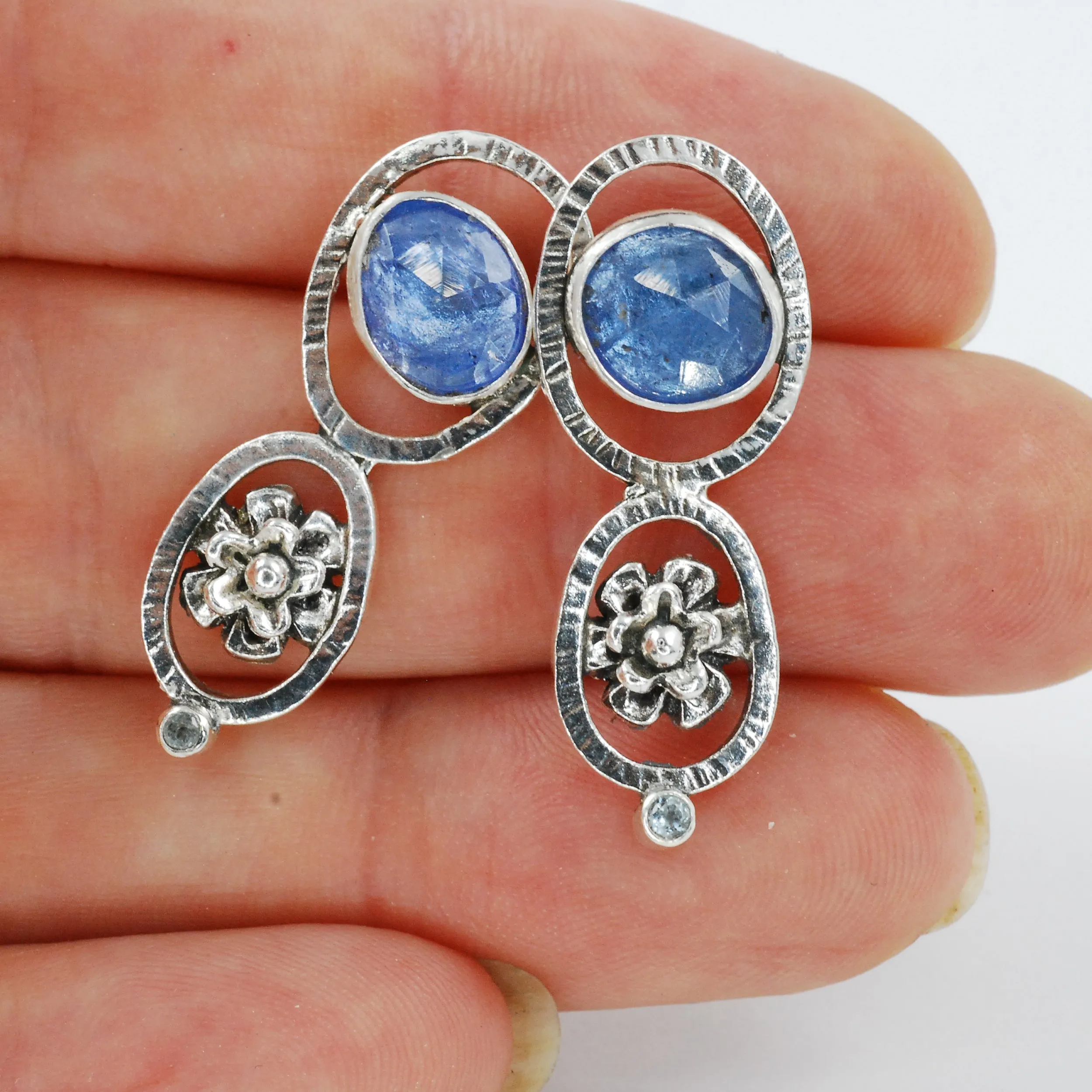 Winter Blues Earrings 2