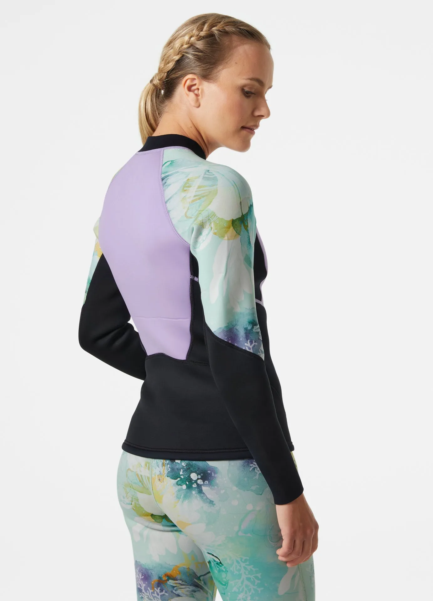 WOMEN'S WATERWEAR HALF ZIP JACKET 2 - JADE ESRA