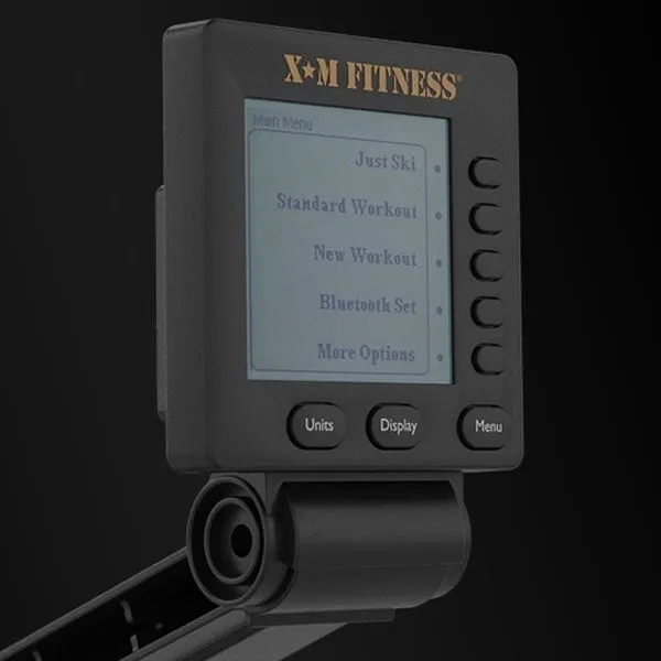 XM Fitness Air Rower w/ Performance Monitor