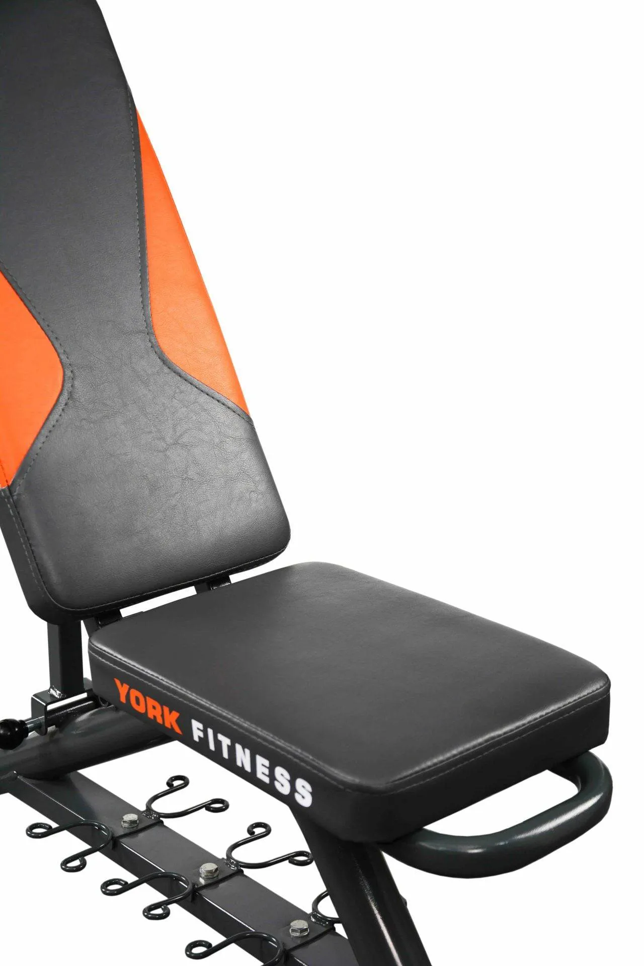 York Barbell | Perform Fitness Bench w/ Fitbell Storage