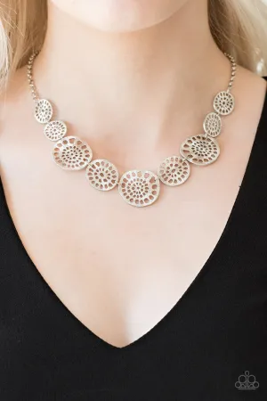 Your Own Free WHEEL Silver Paparazzi Necklace