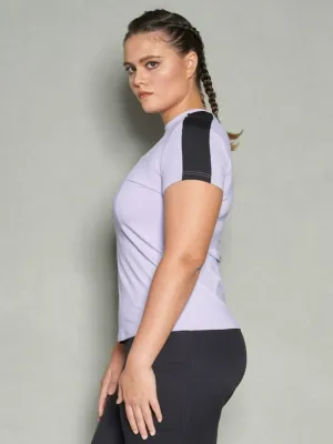 ZHOORA Flex - Sporty Iris Short Sleeve Top