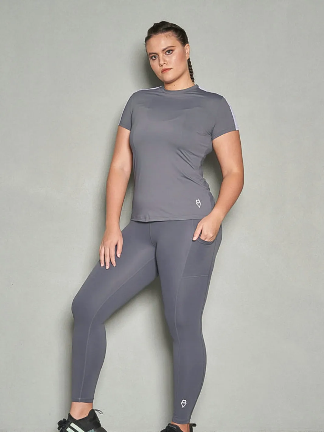 ZHOORA Flex - Sporty Iris Short Sleeve Top